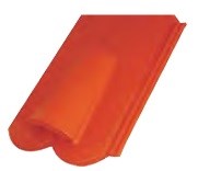 TERRAN RUNDO INOVA Větrací taška cihlově červená